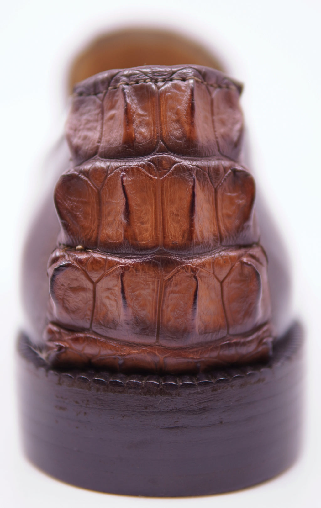 Genuine Leather & Alligator Tail Loafer Dress Shoe image 4