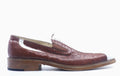 Cognac and White Lizard and Alligator Loafer US 11 image 0