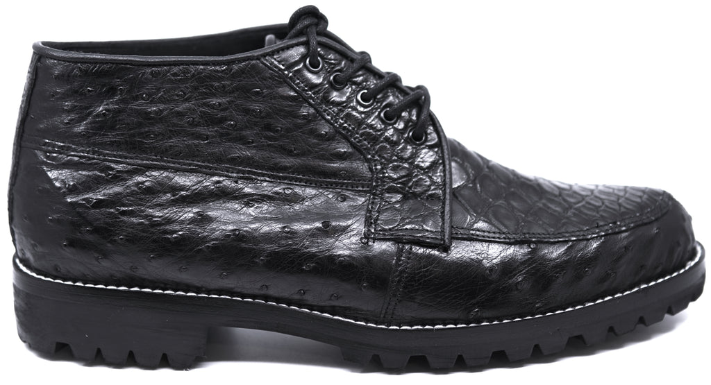 Alligator & Ostrich Ankle Boots 8D image 0