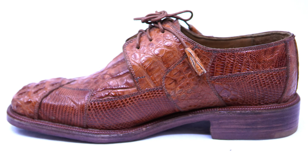 007 HB Crocodile & Lizard Dress Shoe image 1