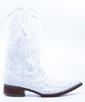 White Ostrich Boots USMen's 11.5 image 0