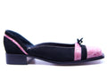 Pink Crocodile and Suede Loafers US Women's 8.5 image 0