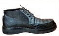 Black Ostrich & Gray Caiman Belly US Men's 10 image 0