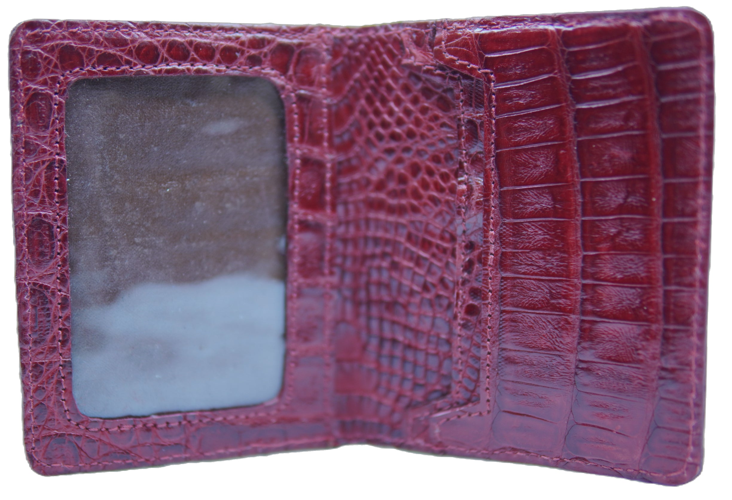 Genuine Alligator Card Holder image 1