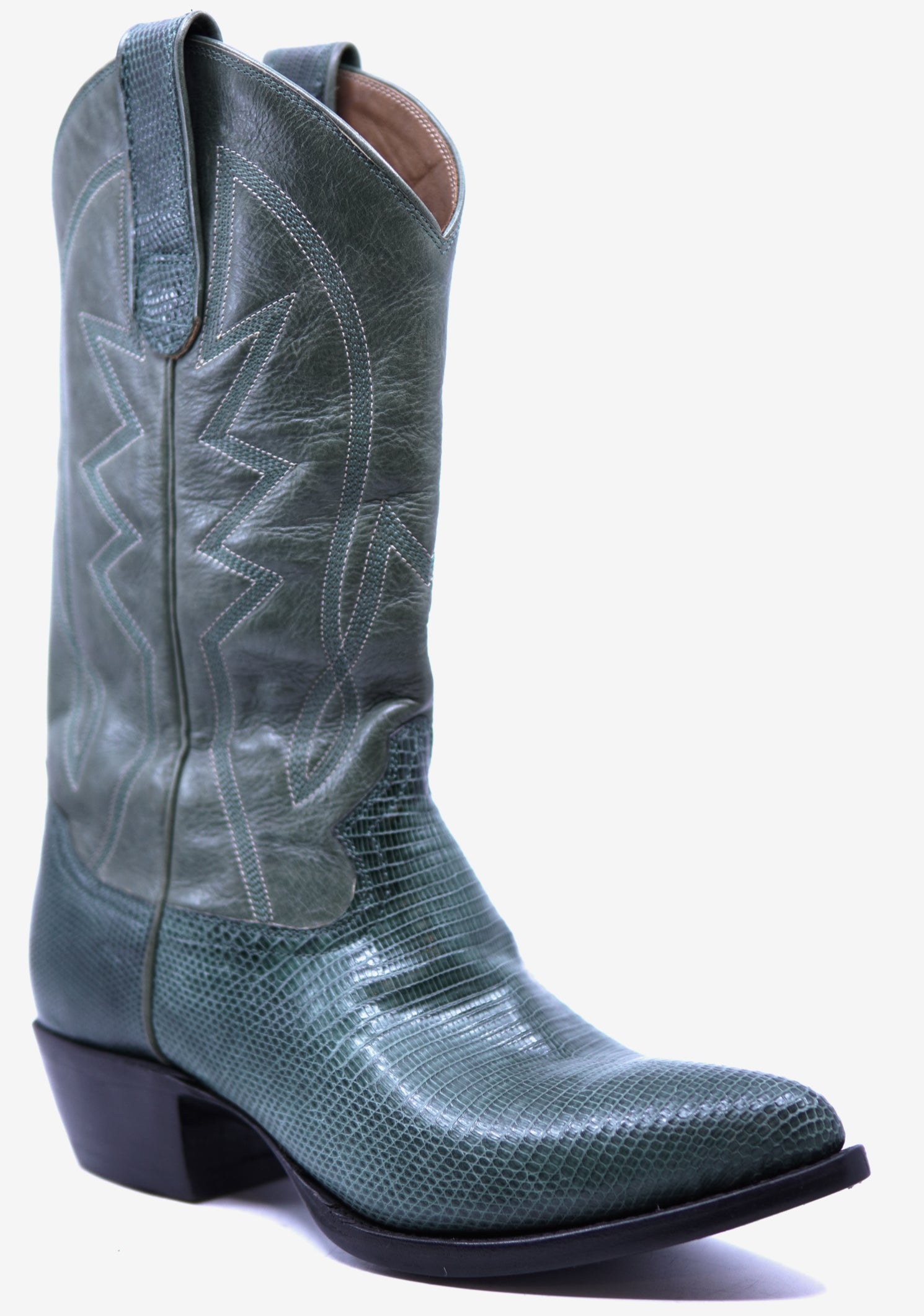 Genuine Lizard Cowboy Boots image 2