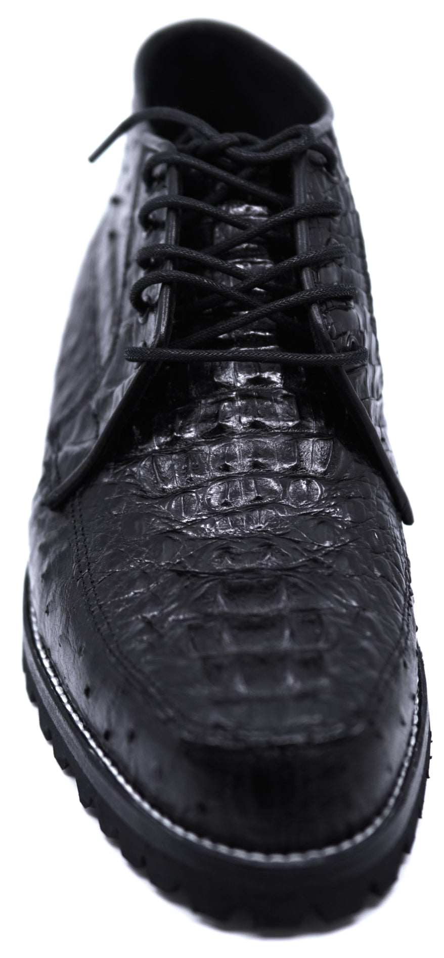 HB Caiman & Ostrich Ankle Boot 8D image 3