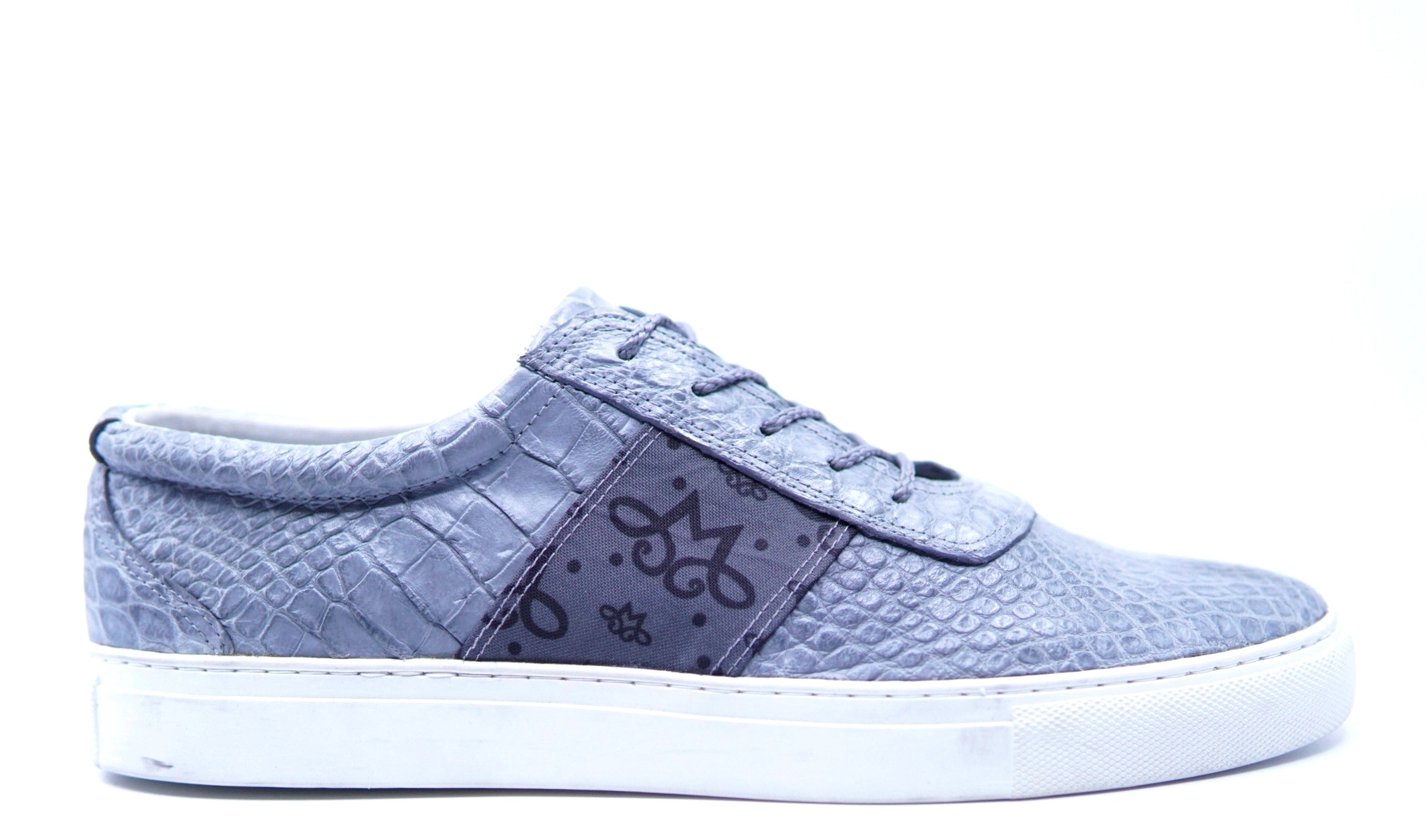 Full Grey Alligator Sneaker US Men's 10.5 image 0