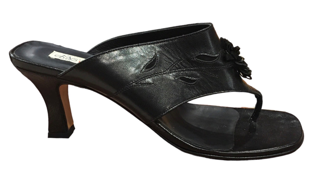 Leather Sandal Heel image 0