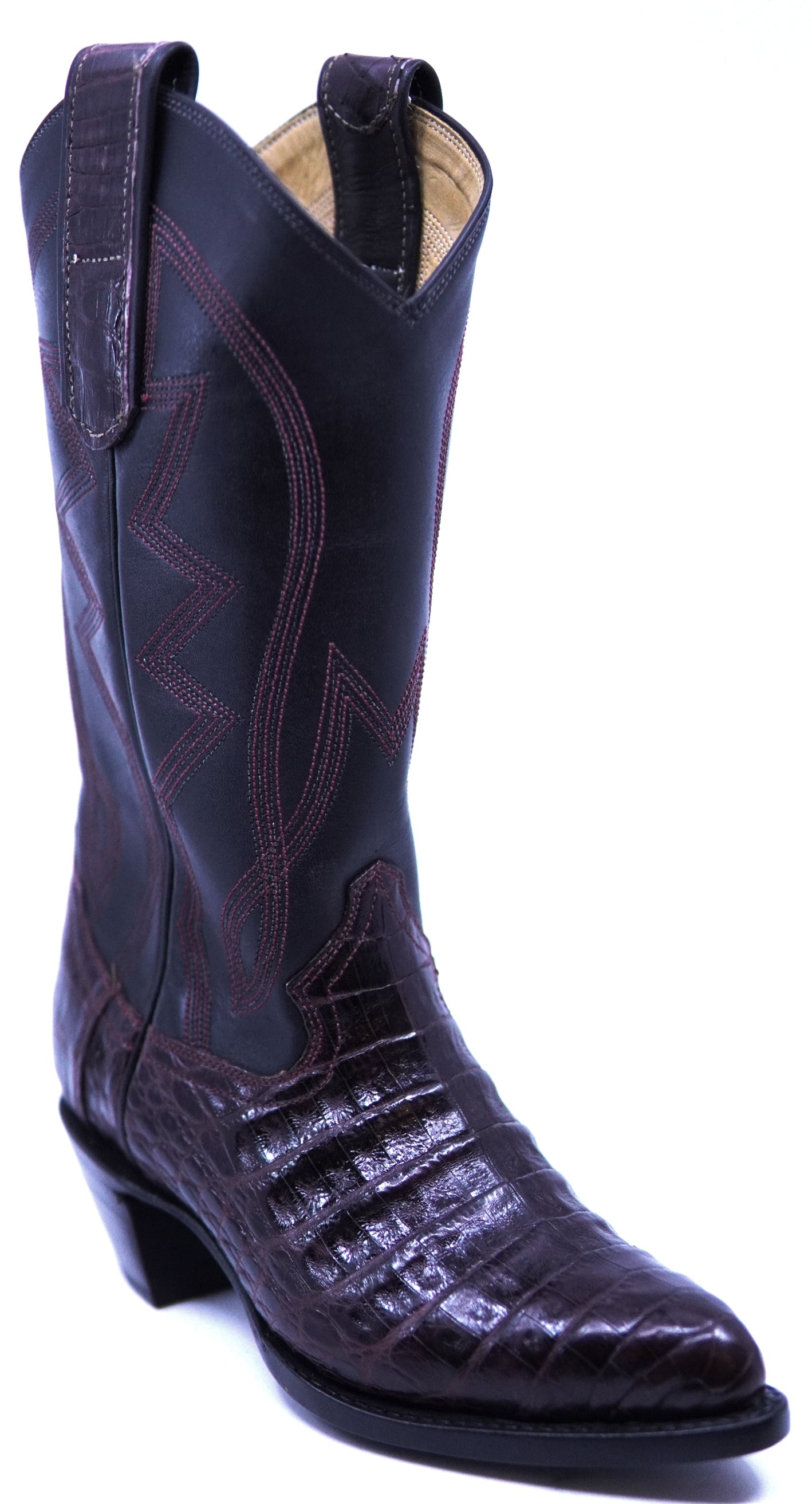 Crocodile Belly Woman Cowboy Boots image 1