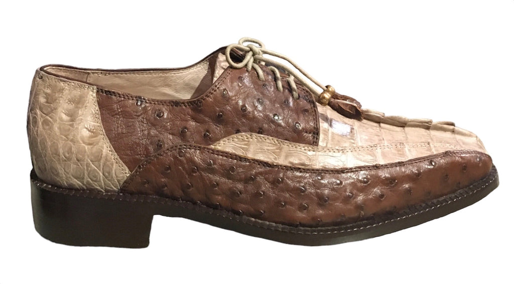 Ostrich and Crocodile Dress Shoe image 0