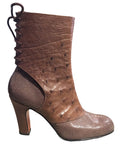 Ostrich and Stingray Boot Heel image 0