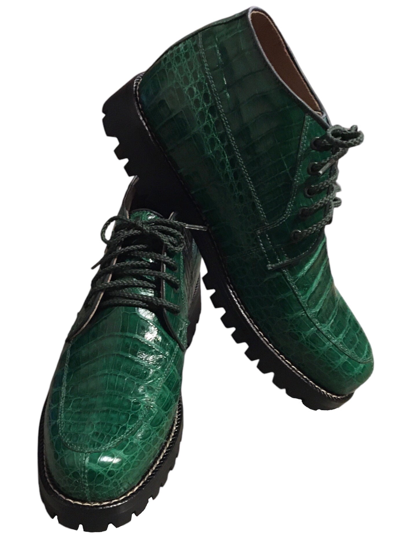 Full Caiman Belly Ankle Boot image 2