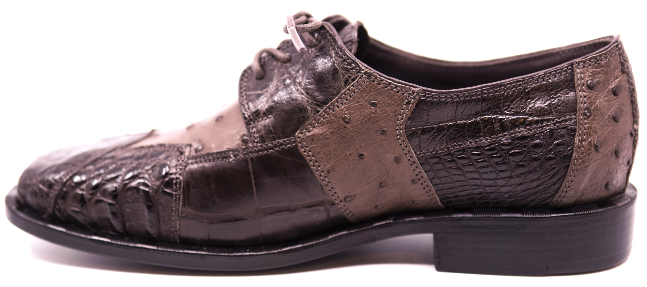 007 Crocodile & Ostrich Dress Shoe image 1