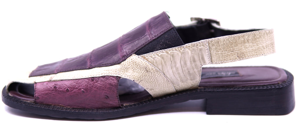 Genuine Alligator & Ostrich Sandals image 1
