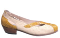 Crocodile and Ostrich heel US 5.5 image 0