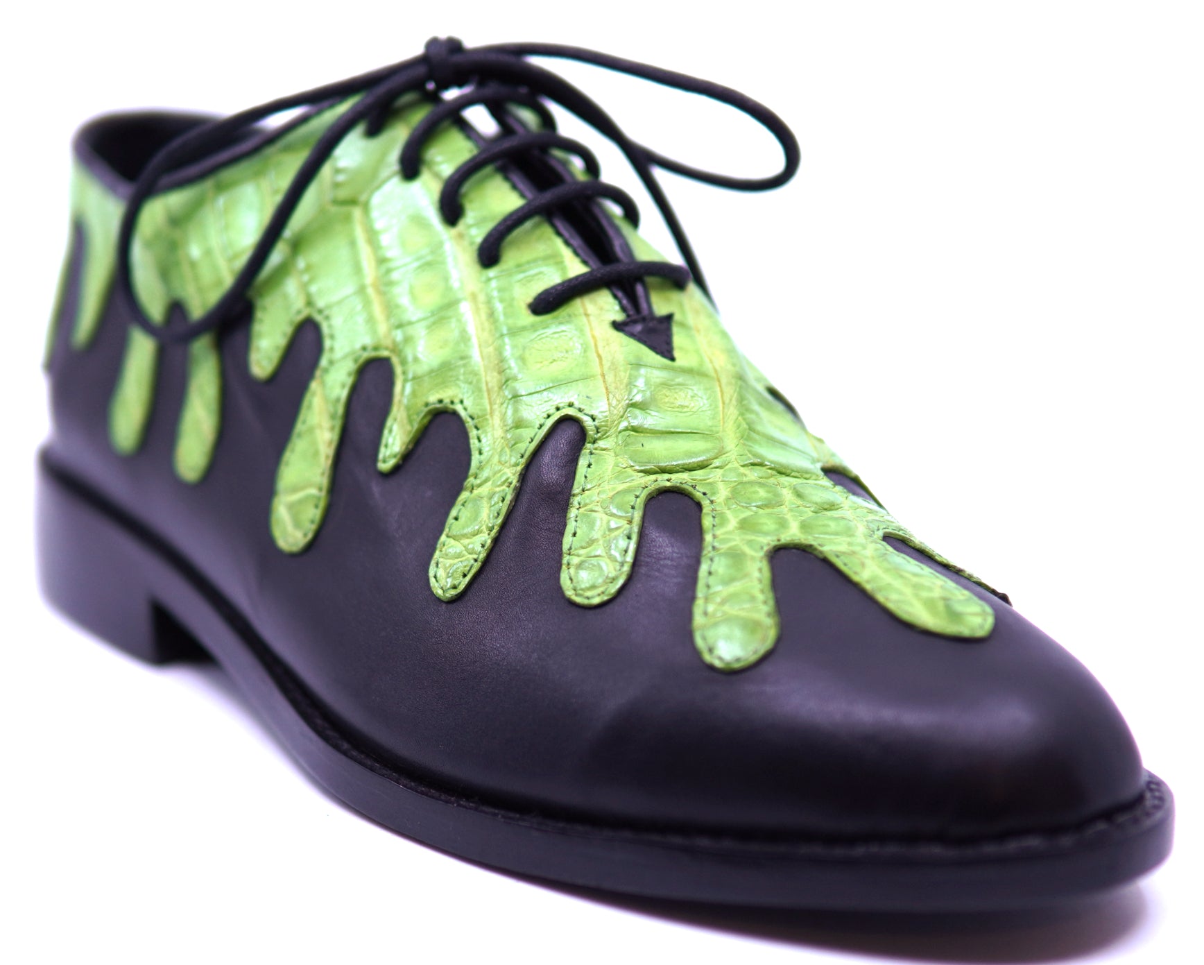 Genuine Caiman Belly Slime Dress Shoe image 2