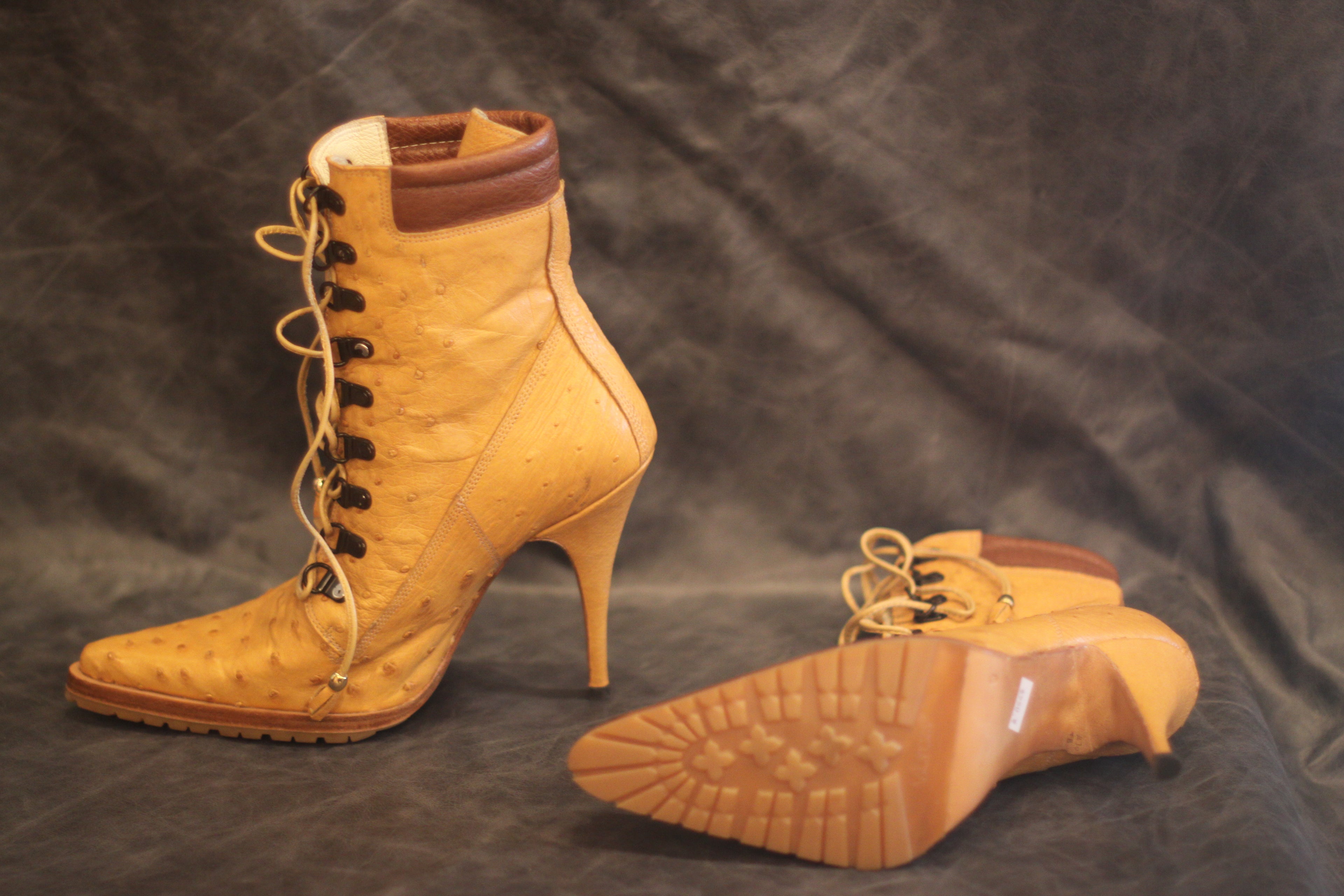 Ladies' Ostrich Heel Boot image 1