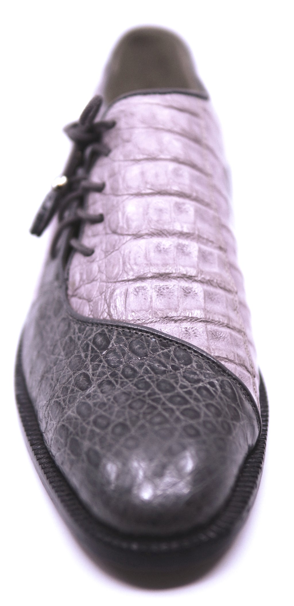 Lavender & Gray Crocodile Dress Shoe image 3