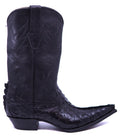 Caiman Tail & Ostrich Pointed Toe Cowboy Boots image 0