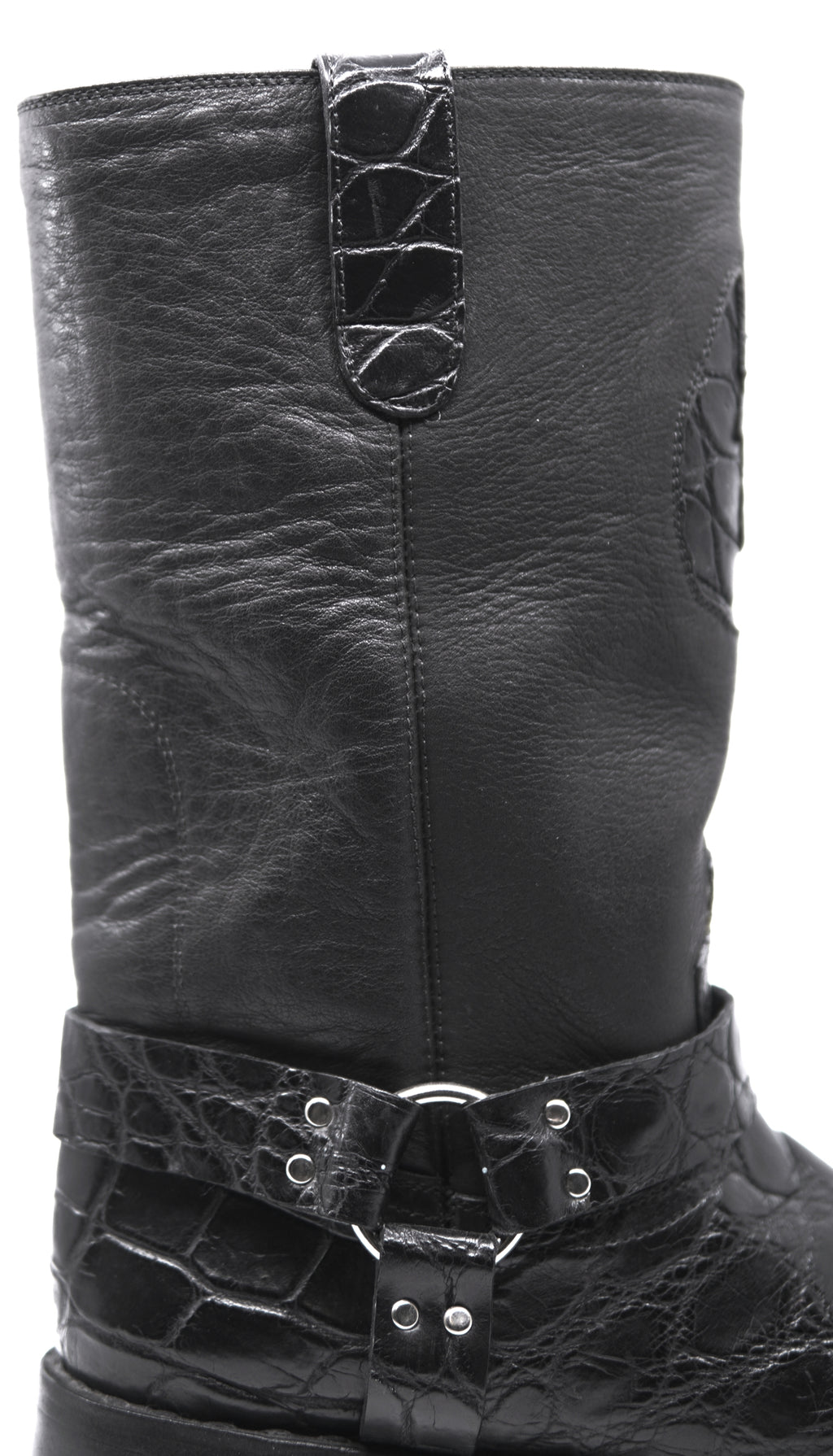 Genuine Alligator Motorcycle Boots image 5