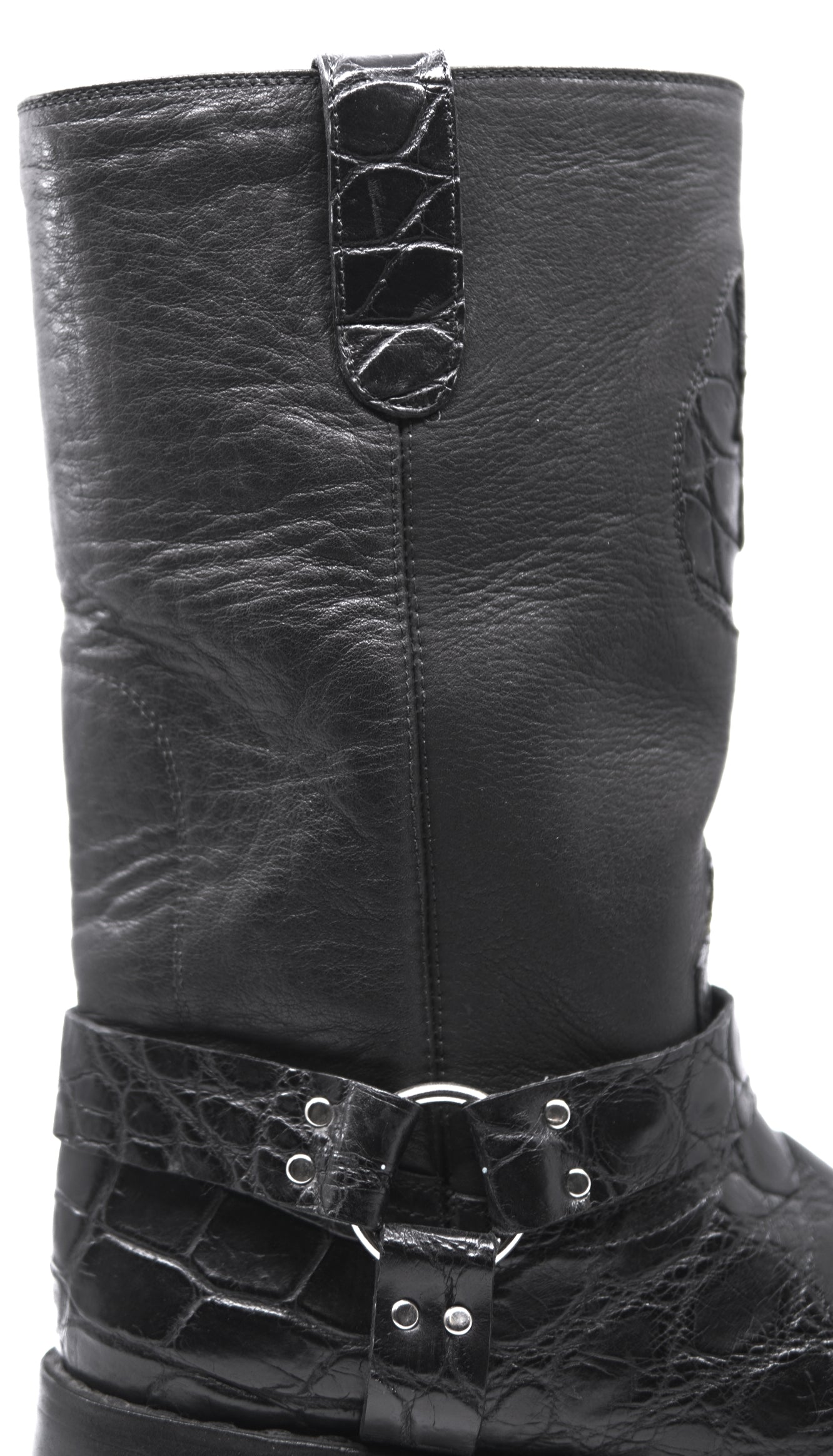 Genuine Alligator Motorcycle Boots image 5