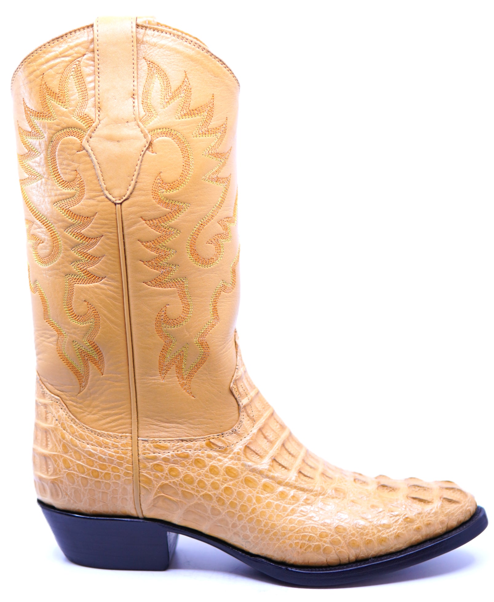 Buttercup Hornback Caiman Cowboy Boots image 0