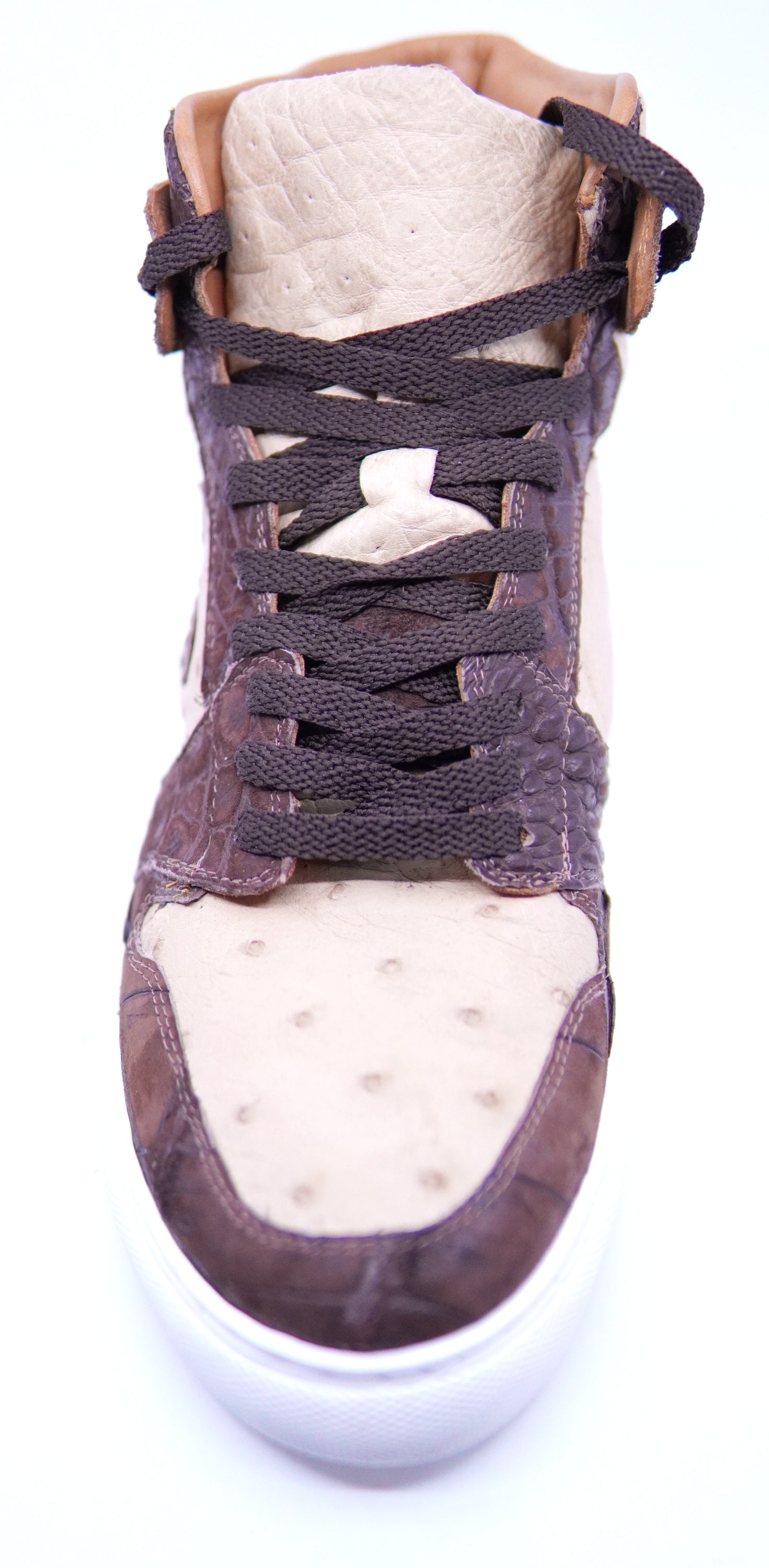 Suede Alligator & Ostrich Hi Top US 11 image 3