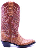 Cognac Crocodile Tail Cowboy Boots image 0
