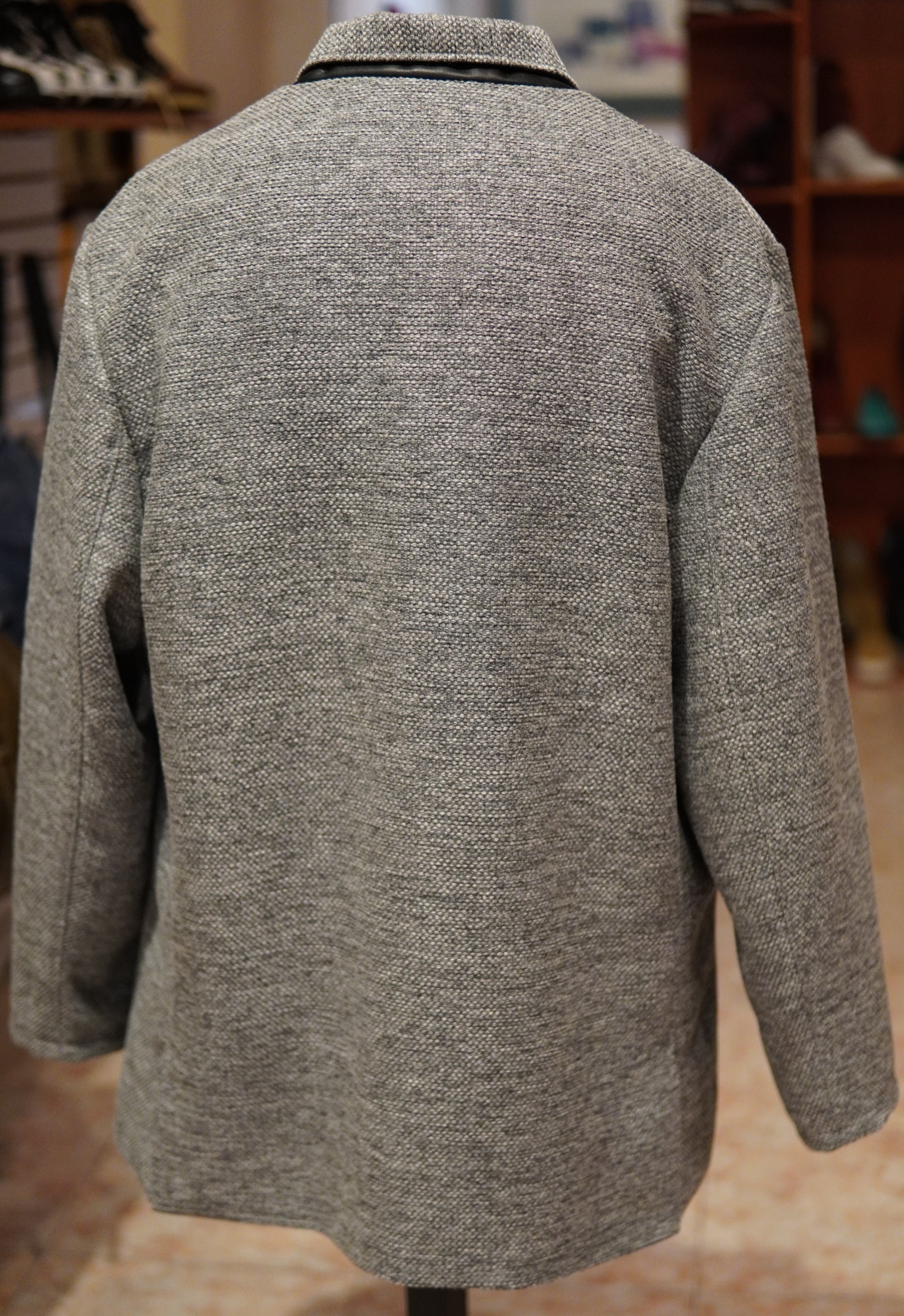 Grey Marled Coat US XXL image 1