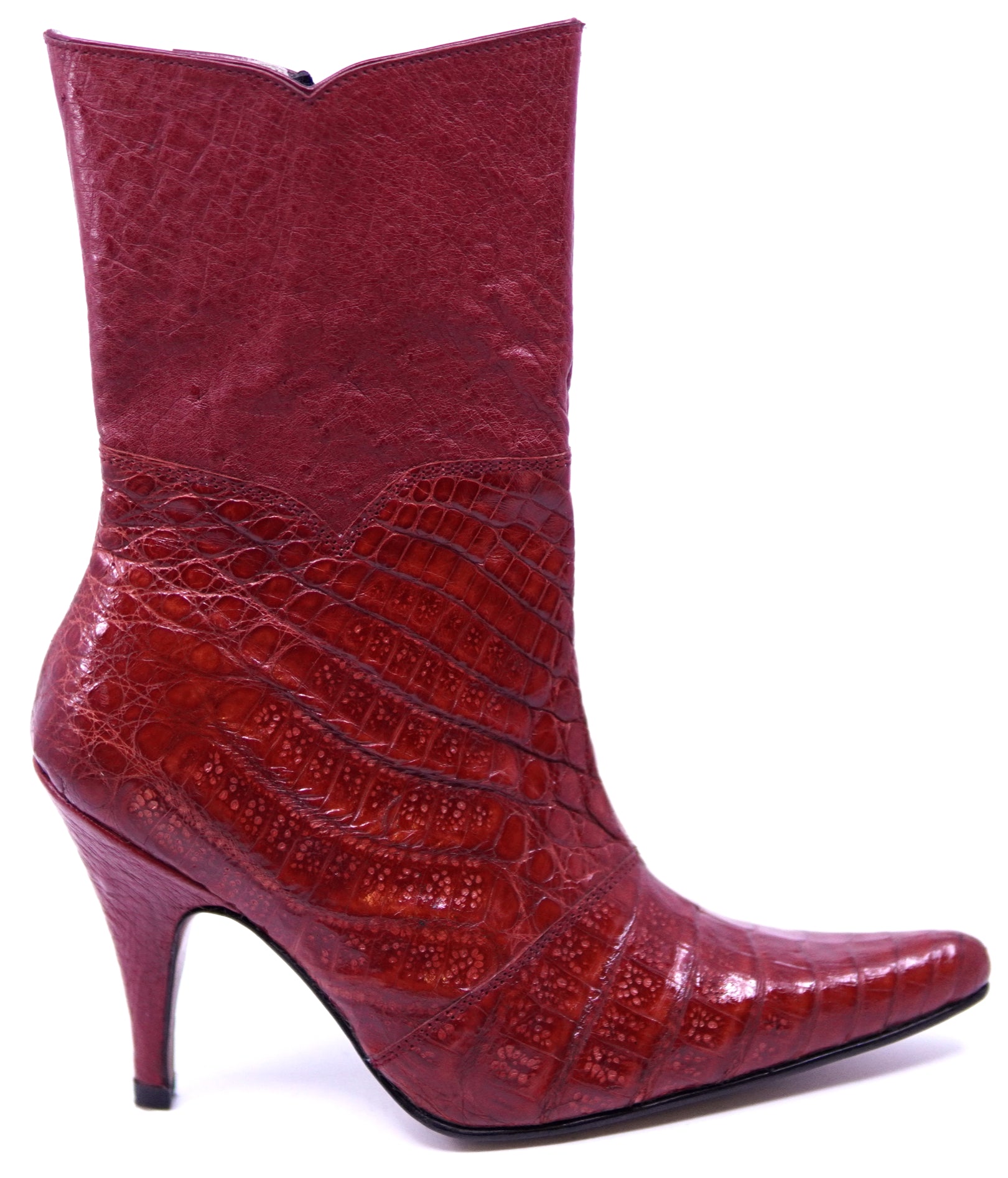 Crocodile Heel Botin image 0