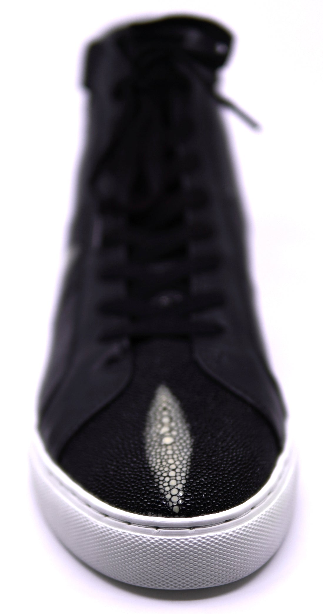 Leather & Stingray High Top Sneaker image 3