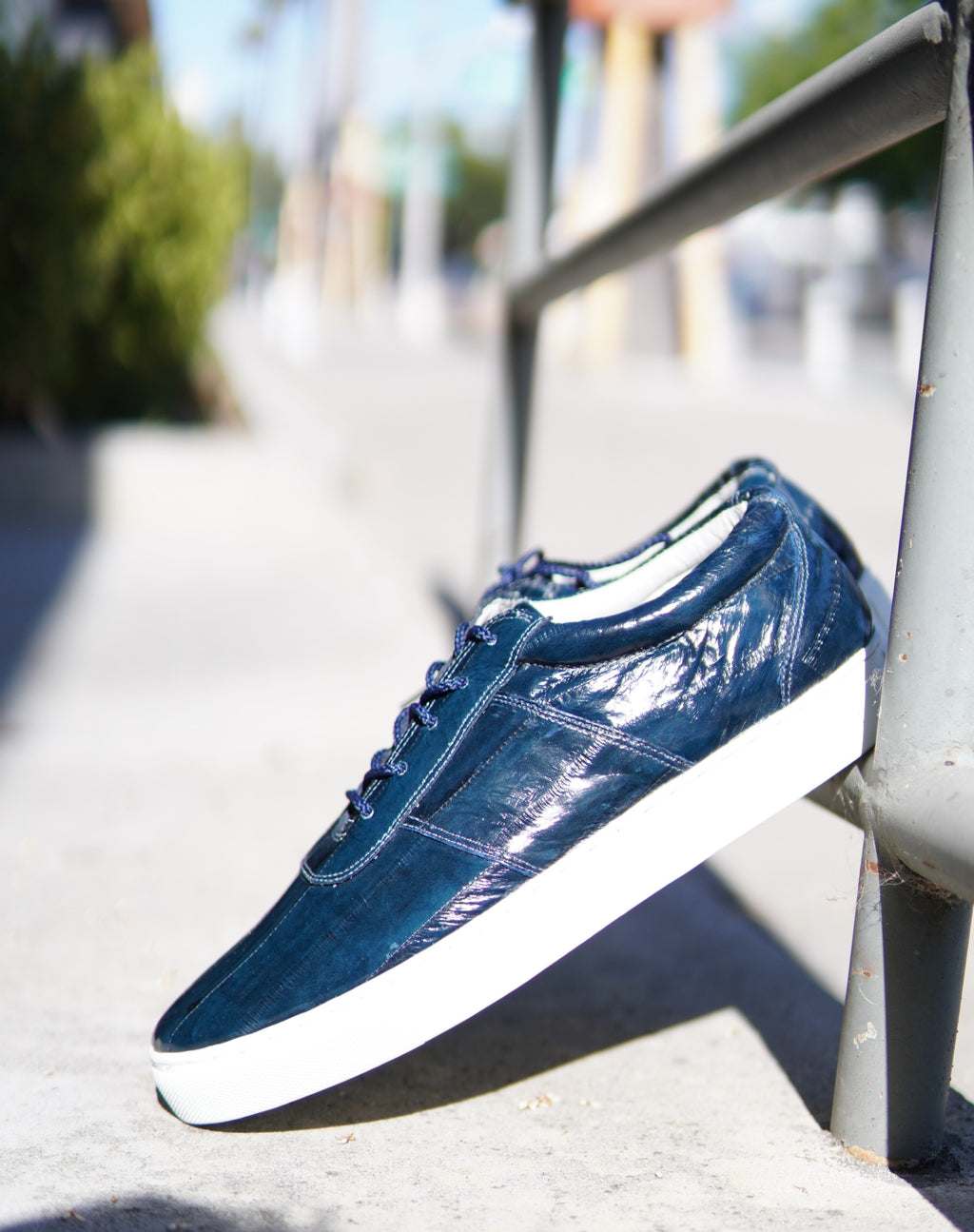 Navy Eel Low Sneaker US Men's 9.5 image 5