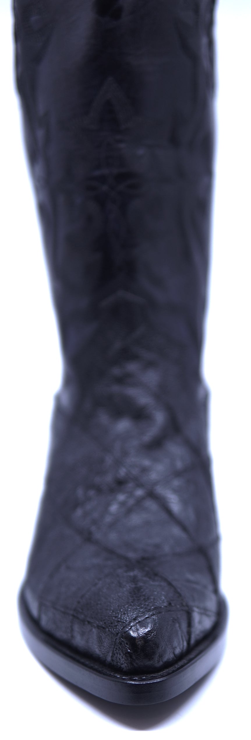 Genuine Frog Textured Leather Cowboy Boots image 3