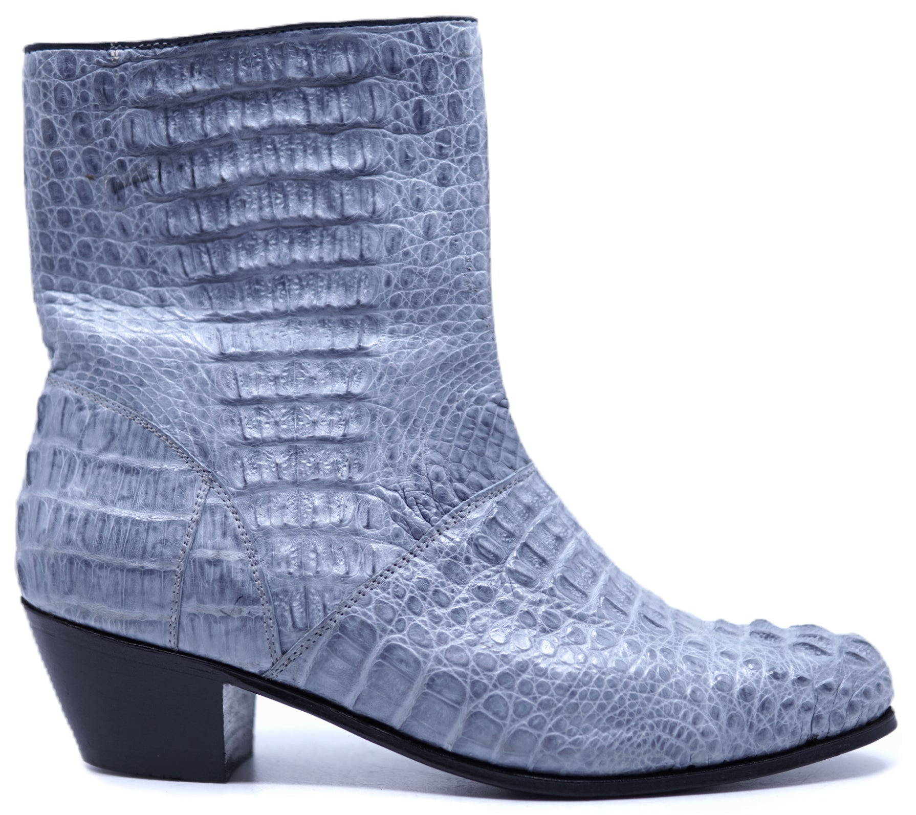 Genuine Hornback Crocodile Botin 8-US Women's image 0