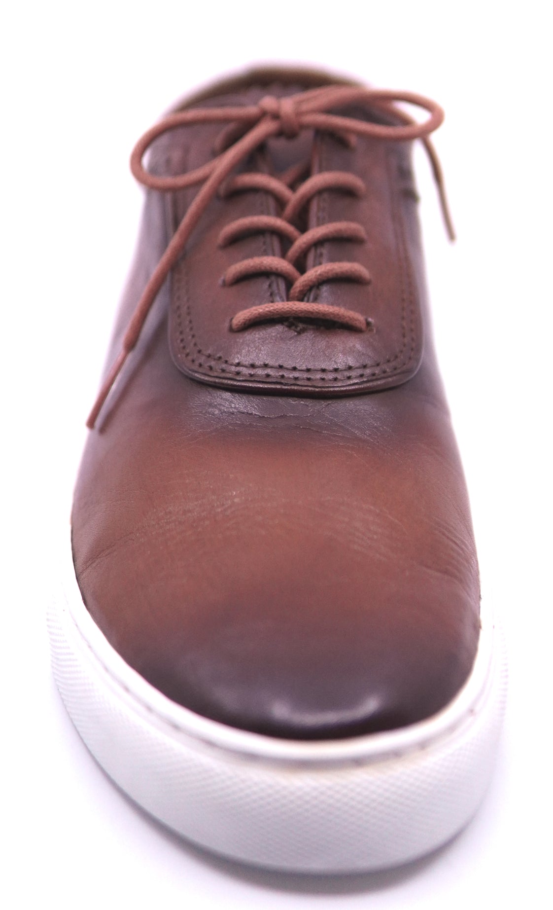 Cognac Leather Sneaker image 3