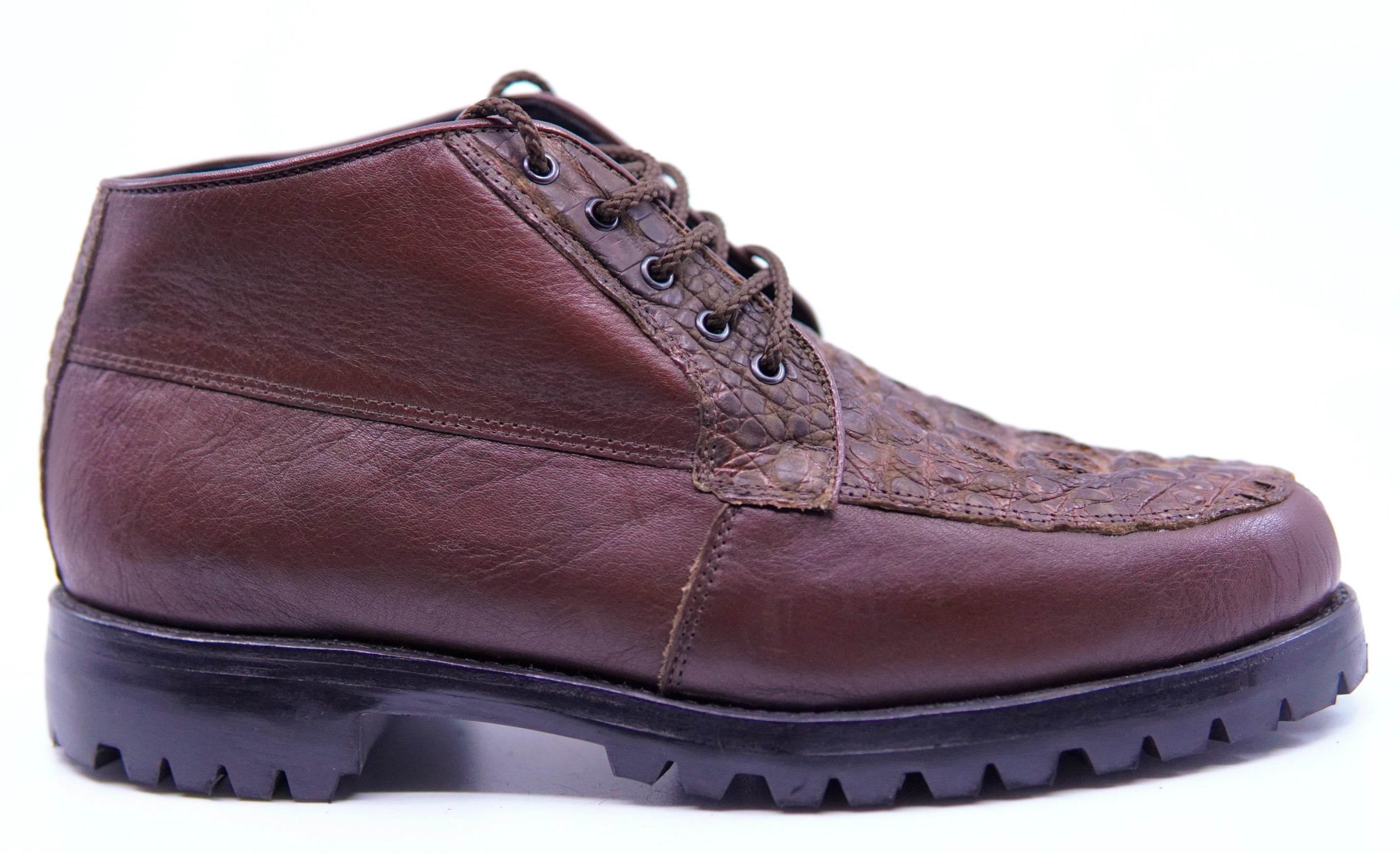 HB Caiman & Leather Ankle Boots US Men's 11 image 0