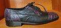 Purple Crocodile & Black Leather US Men's 11.5 image 0