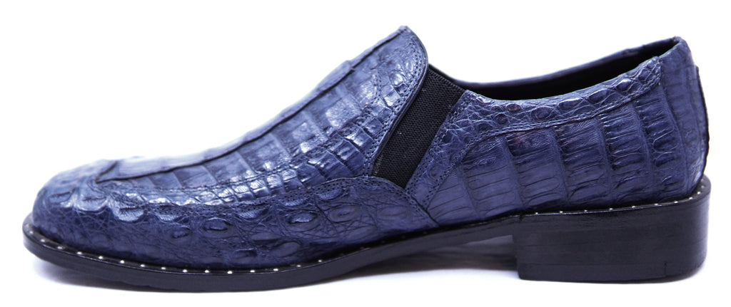 Crocodile Loafer Square Toe Dress Shoe image 1