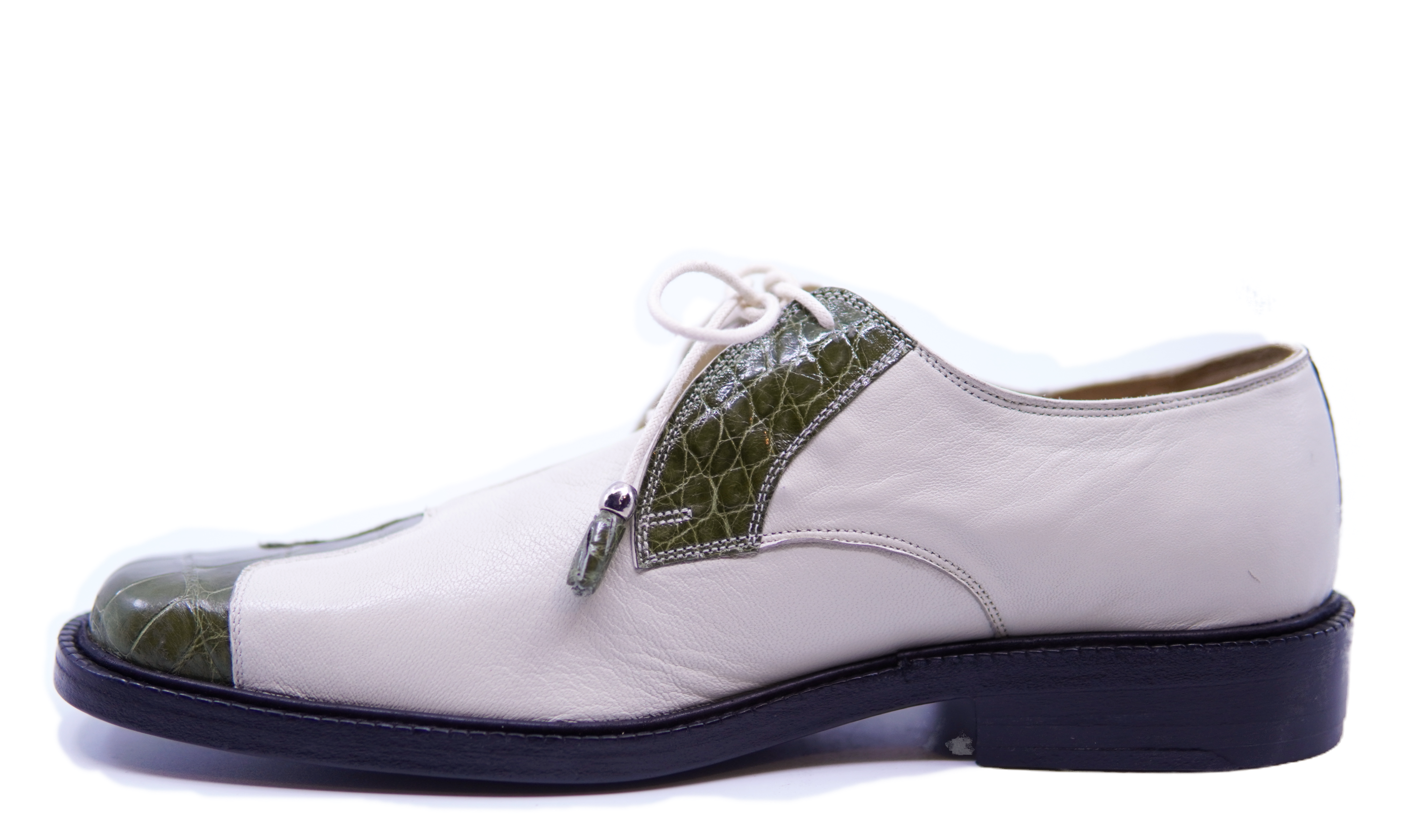 Olive Alligator & Leather US 11 image 1