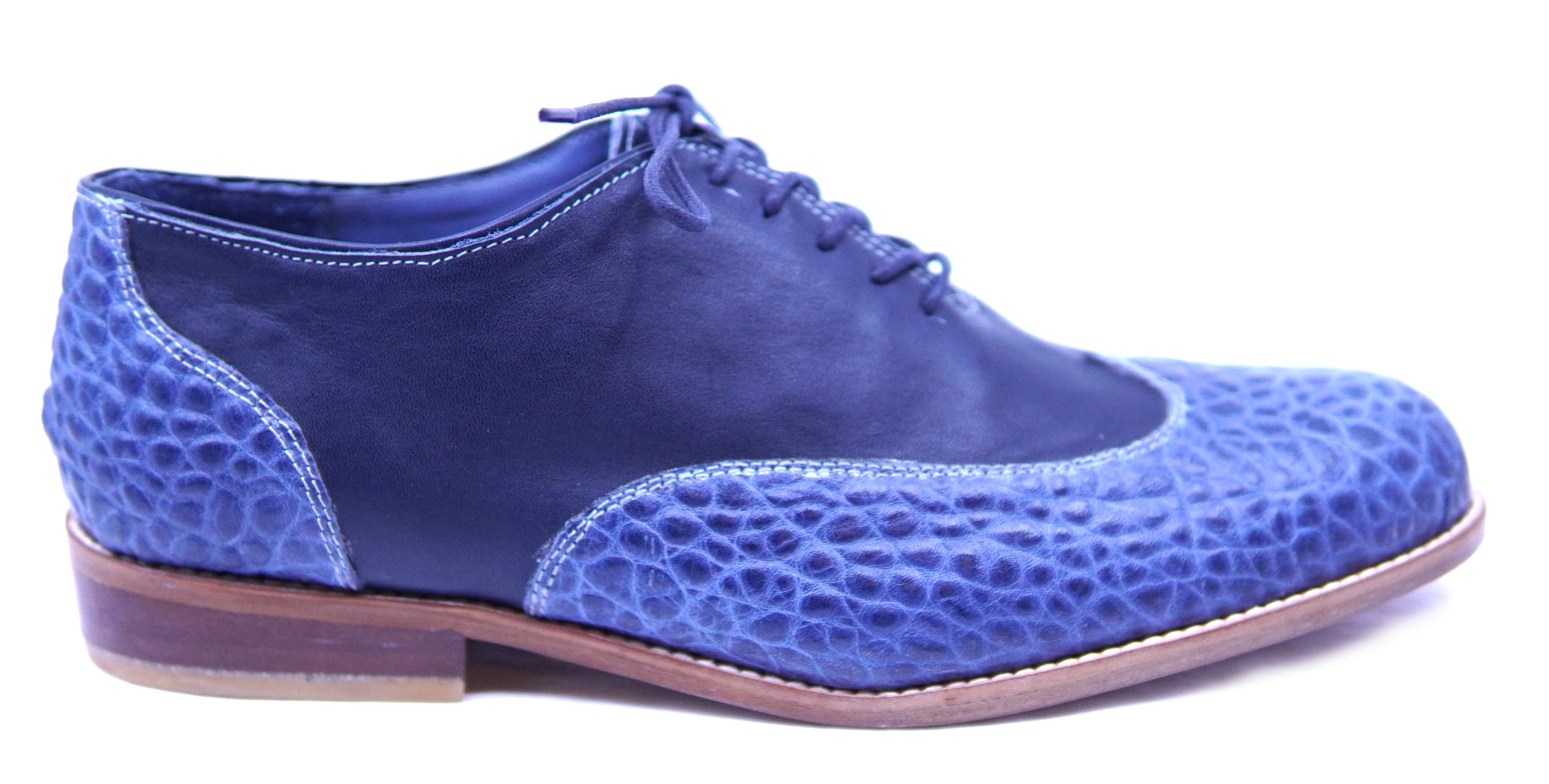 Buffalo Textured & Leather Wingtip Dress Shoe image 0