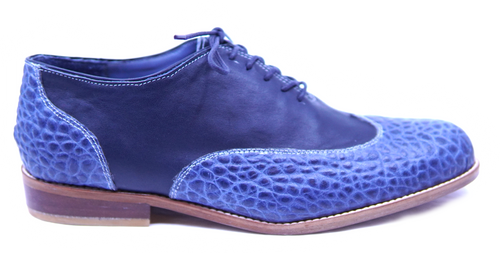 Buffalo Textured & Leather Wingtip Dress Shoe image 0