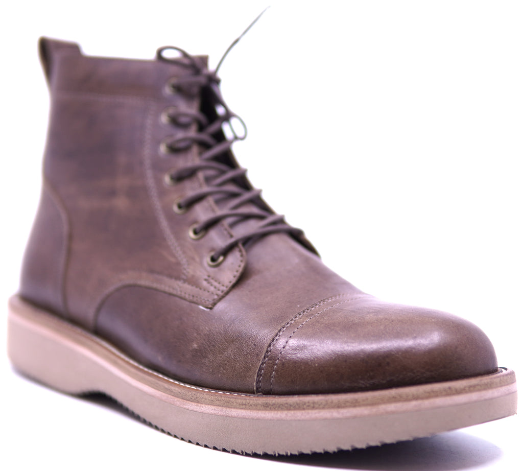 Genuine Leather Cap Toe Boots 8.5-US Men's image 2