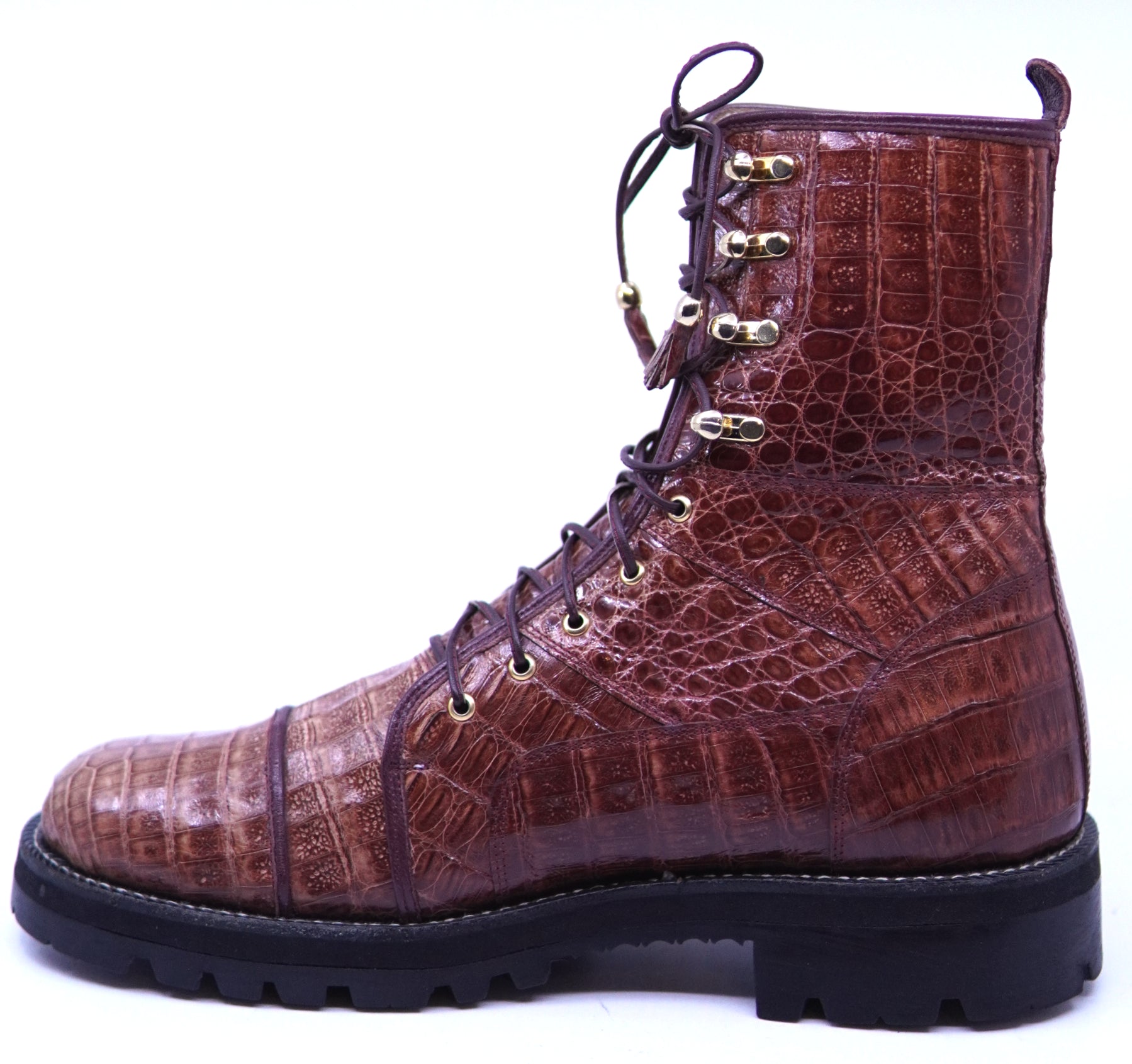 Caiman Belly Combat Boots image 1