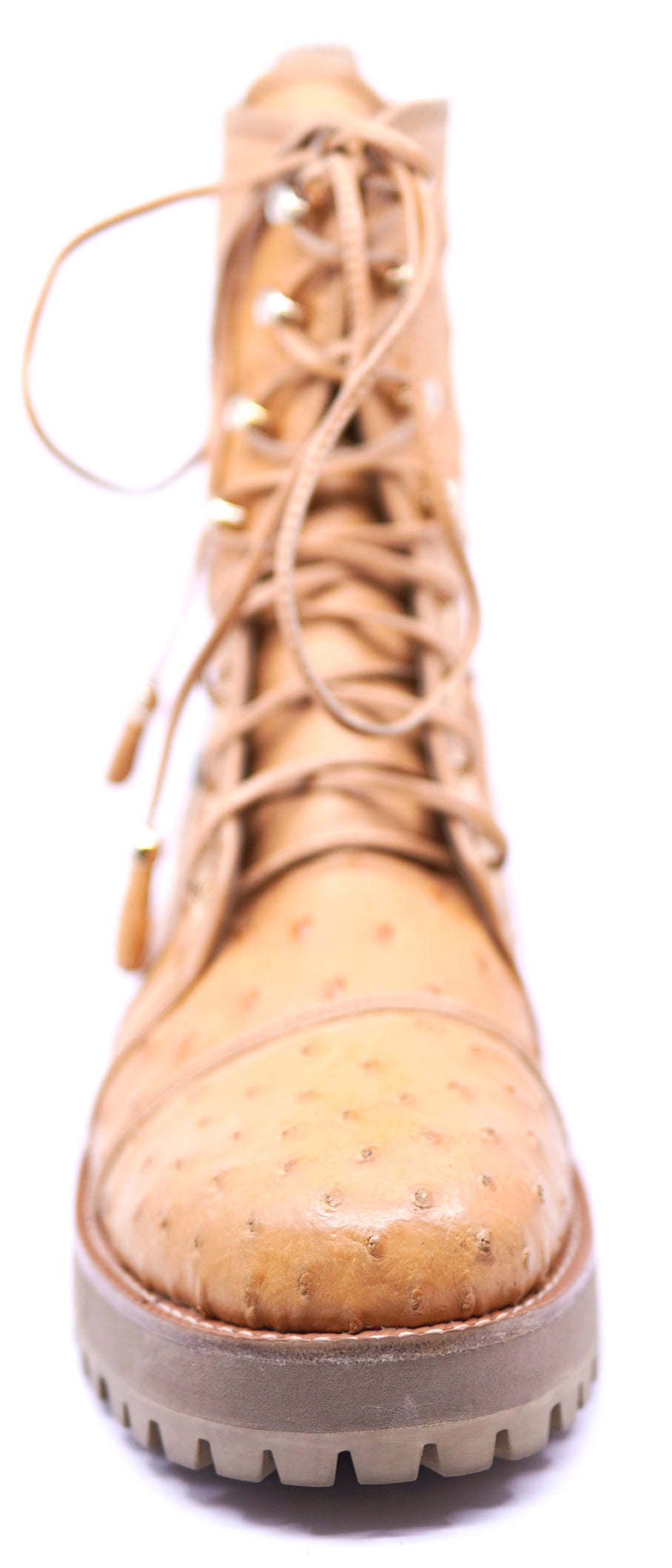 Genuine Ostrich Combat Boots image 3