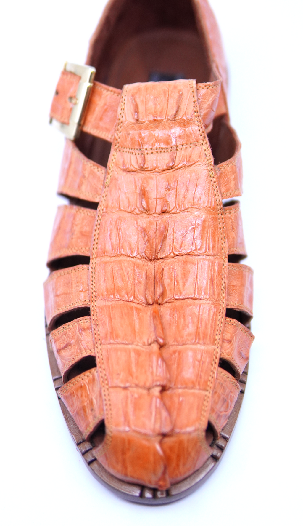 Orange HB Croc Sandals US Men's 10 image 3