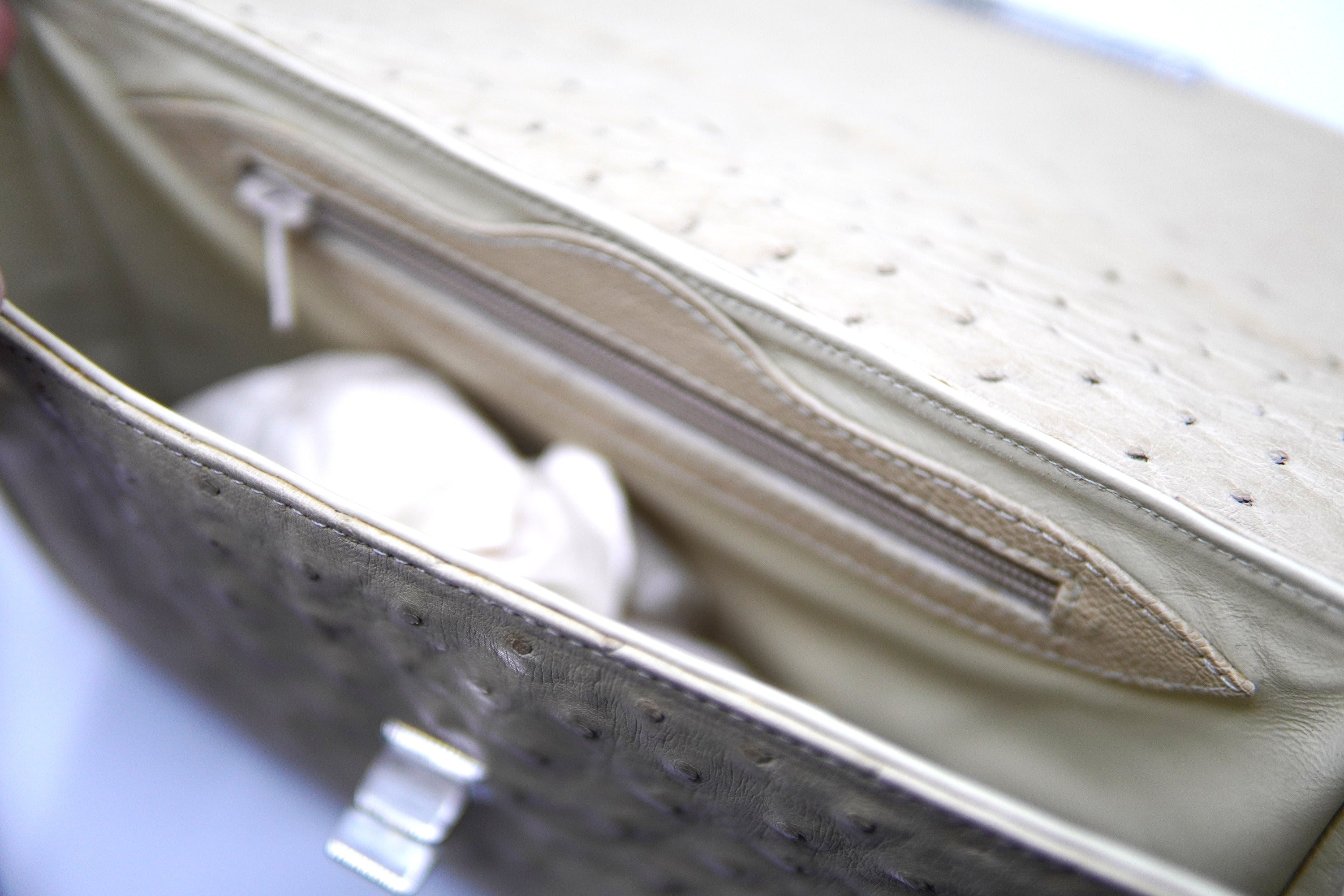 Full Genuine Ostrich Purse image 2