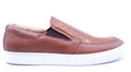Cognac Ostrich Leg Slip-On US Men's 9.5 image 0