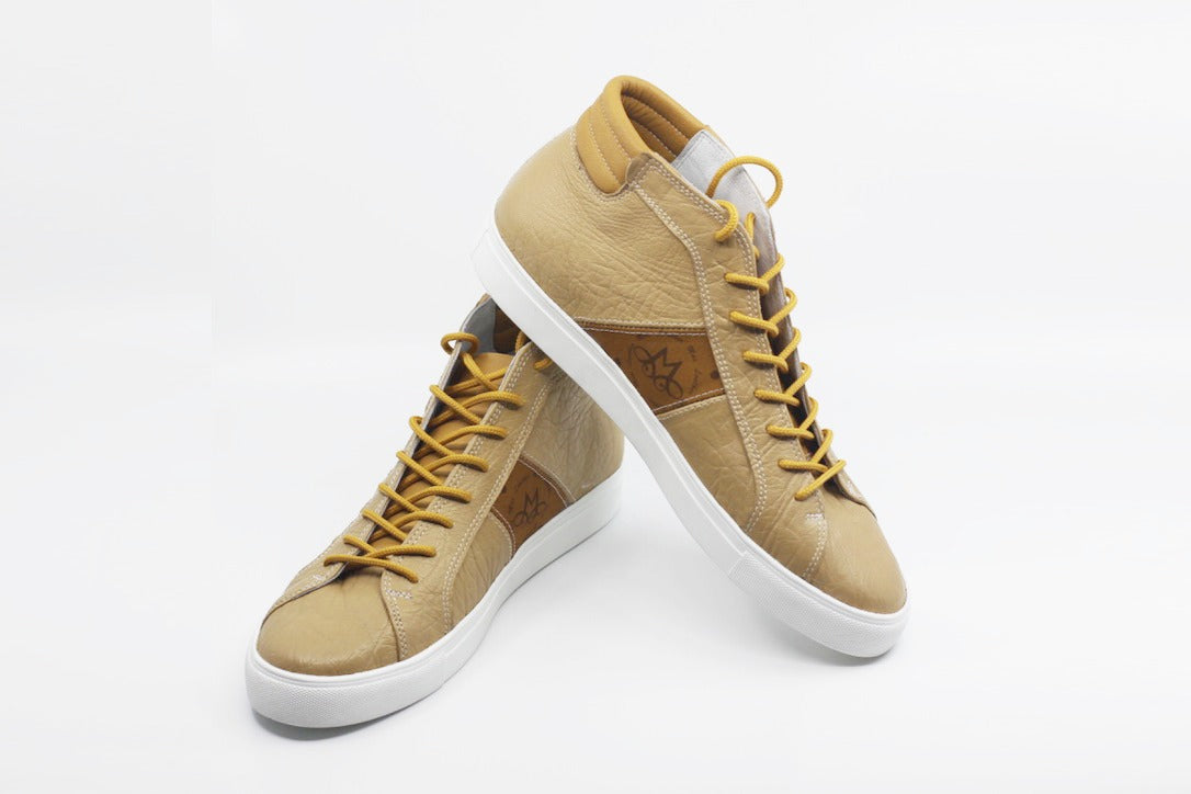 Leather High Top Sneaker US Men's 12 image 3