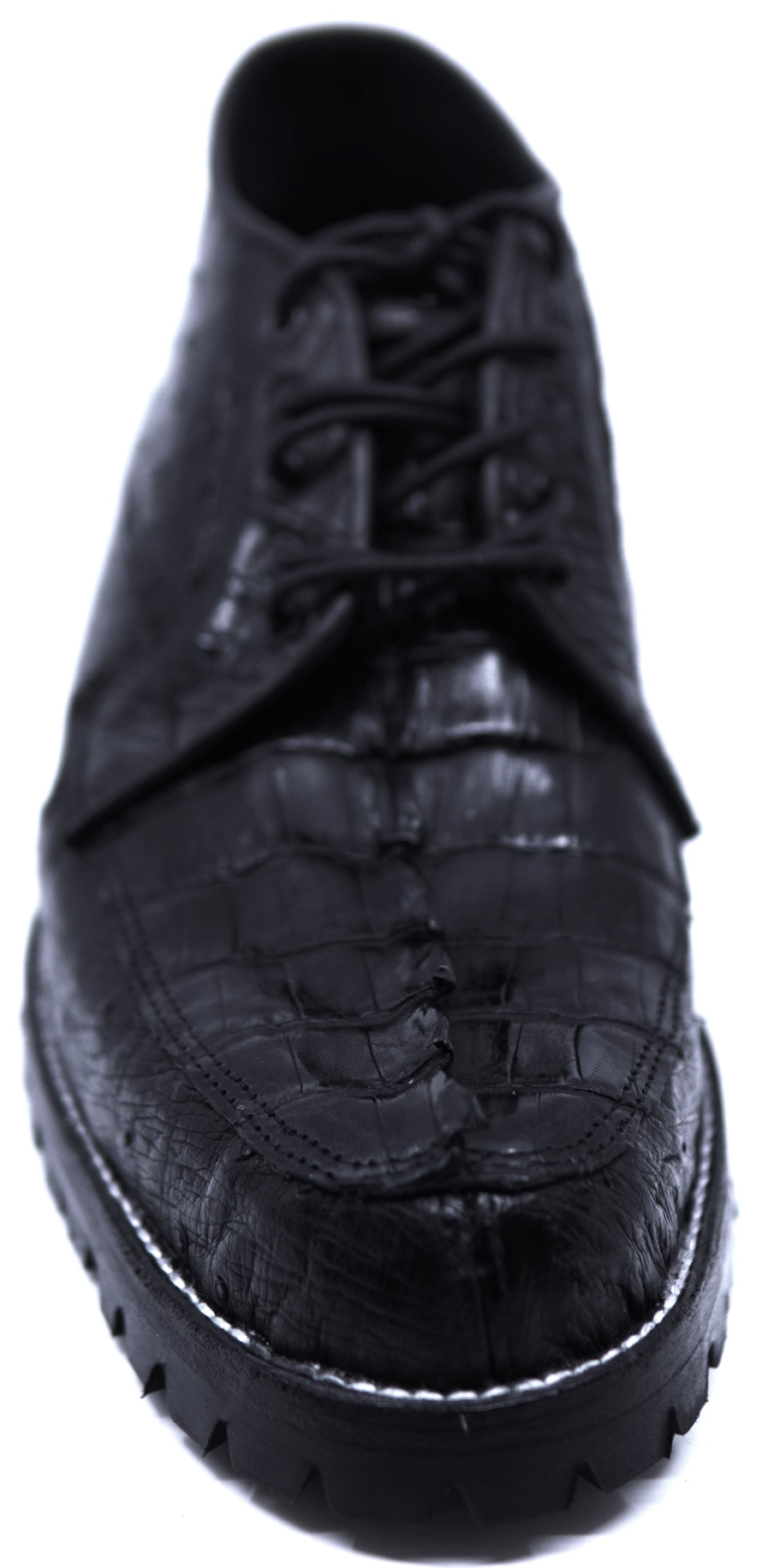 Caiman Tail & Ostrich Ankle Boots 8D image 3