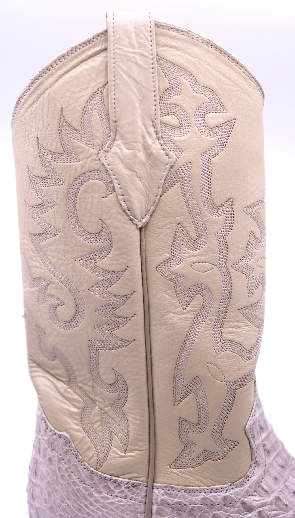 Genuine Caiman Hornback Cowboy Boots image 5